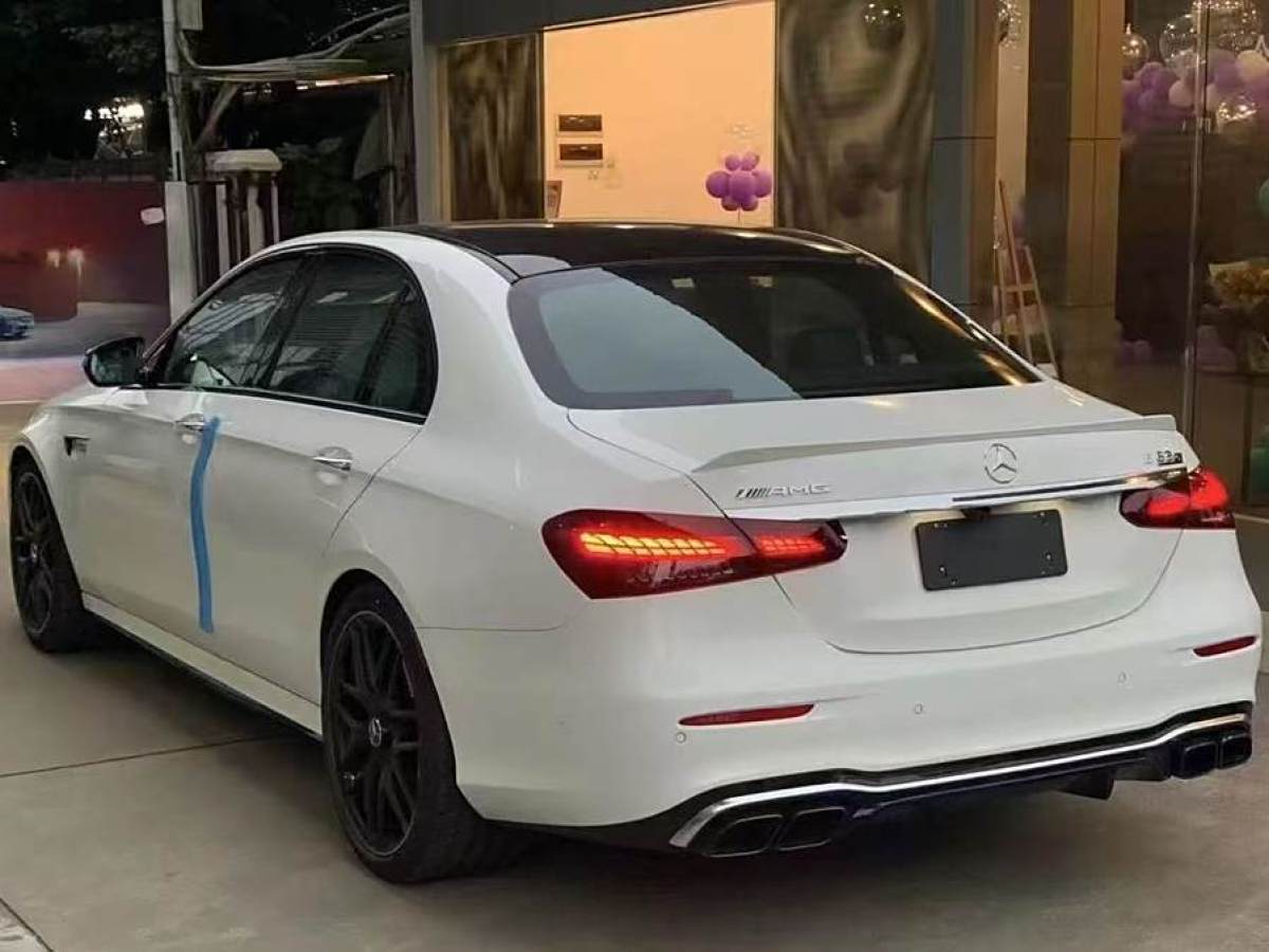 2022年1月奔馳 奔馳E級AMG  2021款 AMG E 63 S 4MATIC+