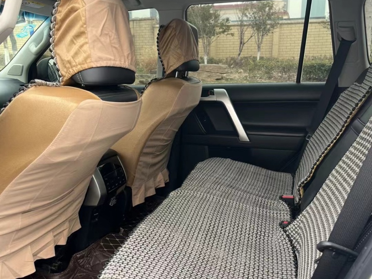 2019年05月丰田 普拉多  2018款 3.5L 自动TX-L后挂备胎