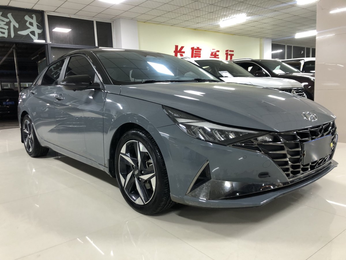 現(xiàn)代 伊蘭特  2022款 1.5L CVT LUX尊貴版圖片