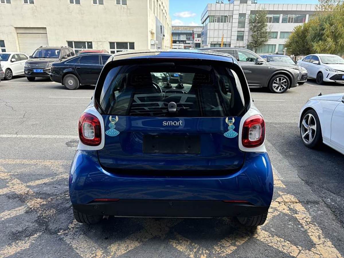 2017年11月smart fortwo  2017款 1.0L 52千瓦硬頂摯愛特別版