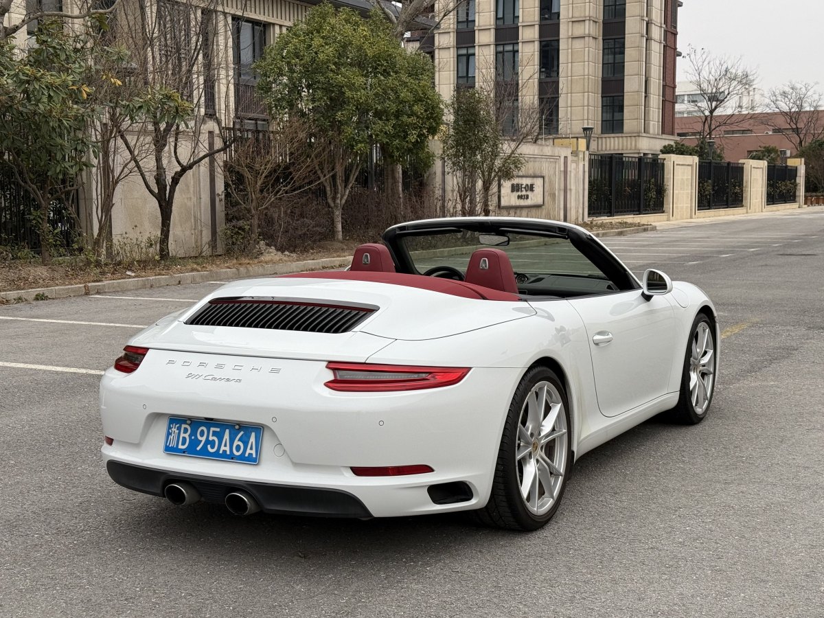 保時(shí)捷 911  2016款 Carrera Cabriolet 3.0T圖片