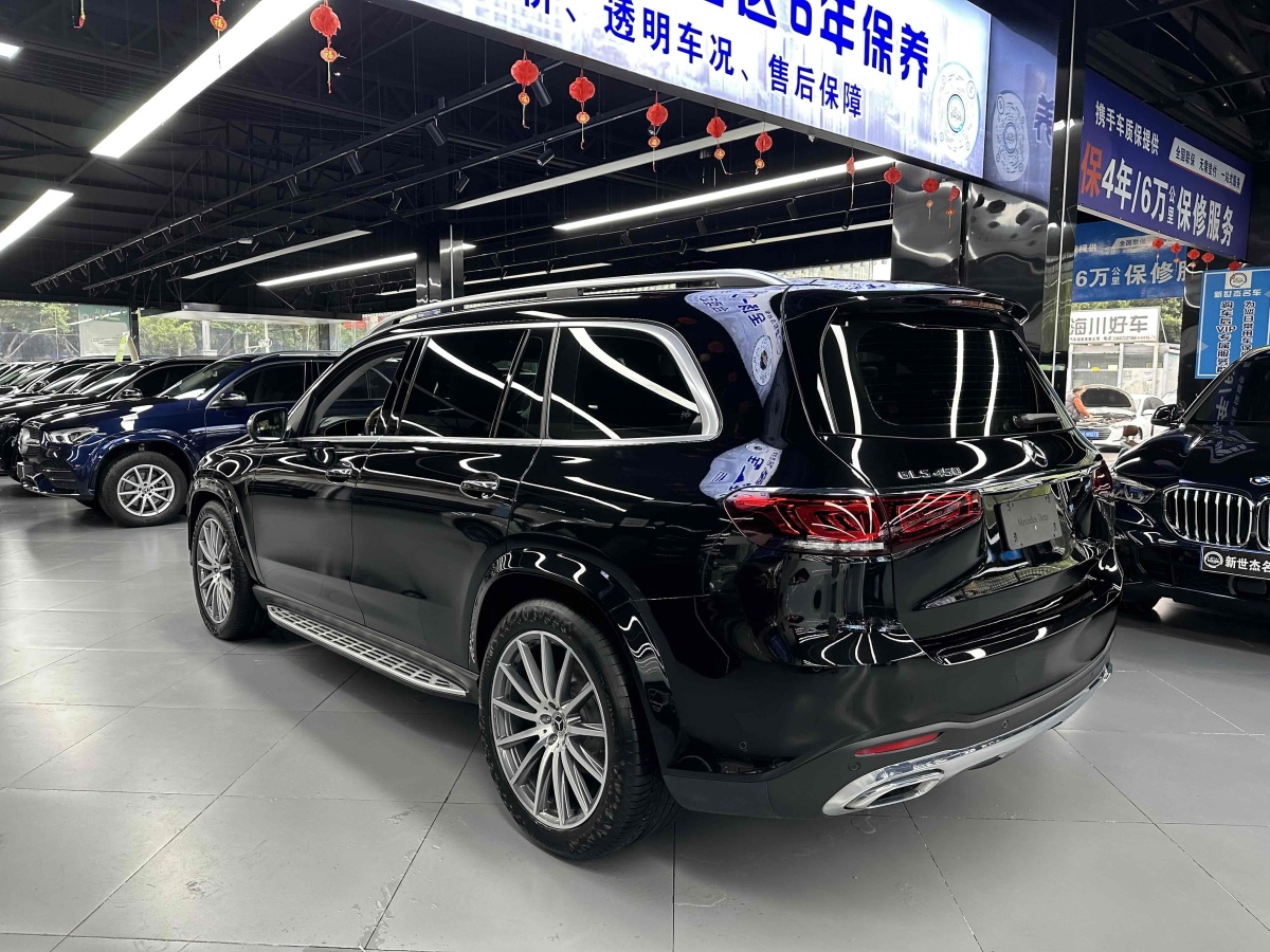 奔馳 奔馳GLS  2022款 改款二 GLS 450 4MATIC 豪華型圖片