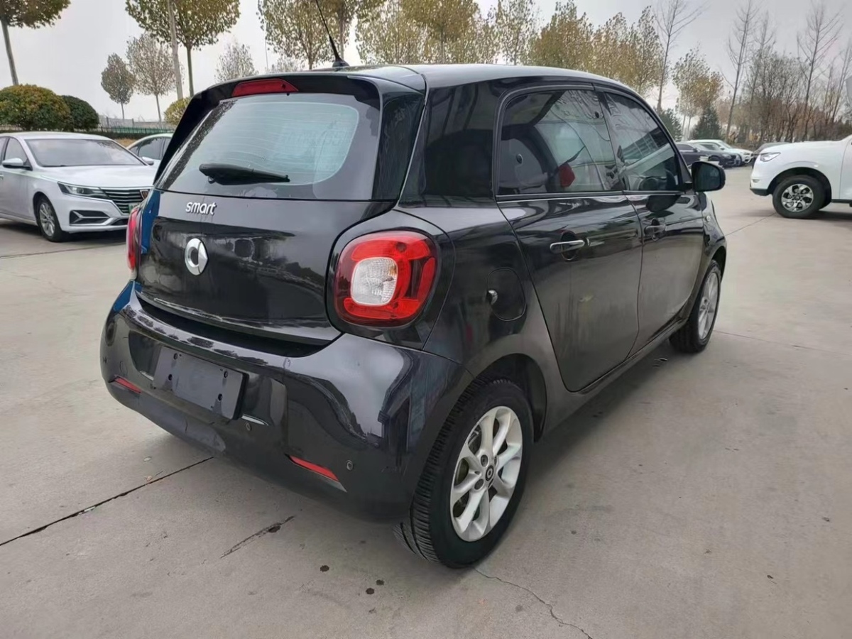 2018年2月smart forfour  2016款 1.0L 52千瓦靈動版