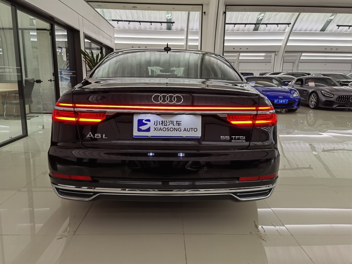 2019年1月奧迪 奧迪A8  2018款 A8L 55 TFSI quattro投放版精英型