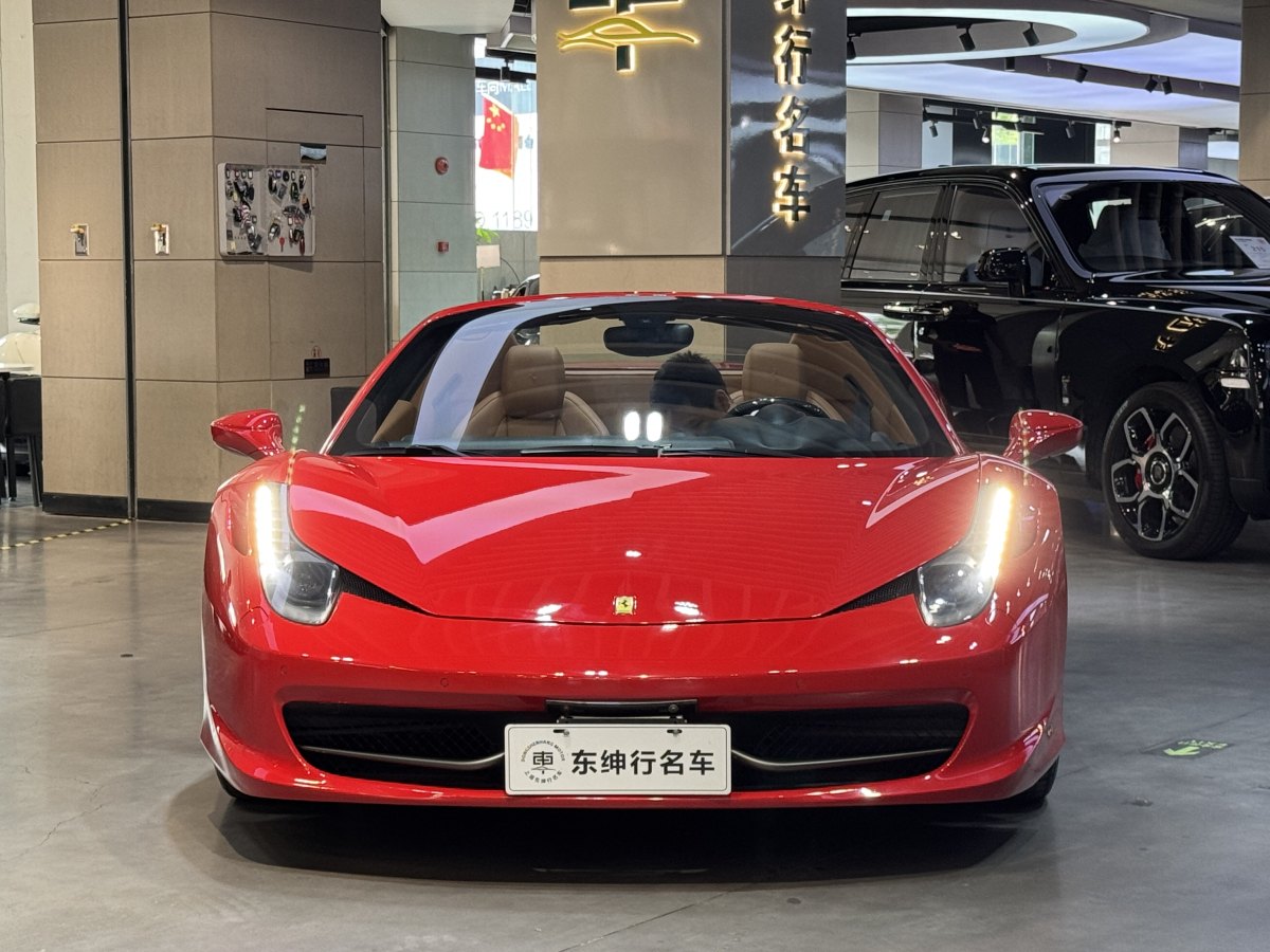 法拉利 458  2013款 4.5L Spider圖片