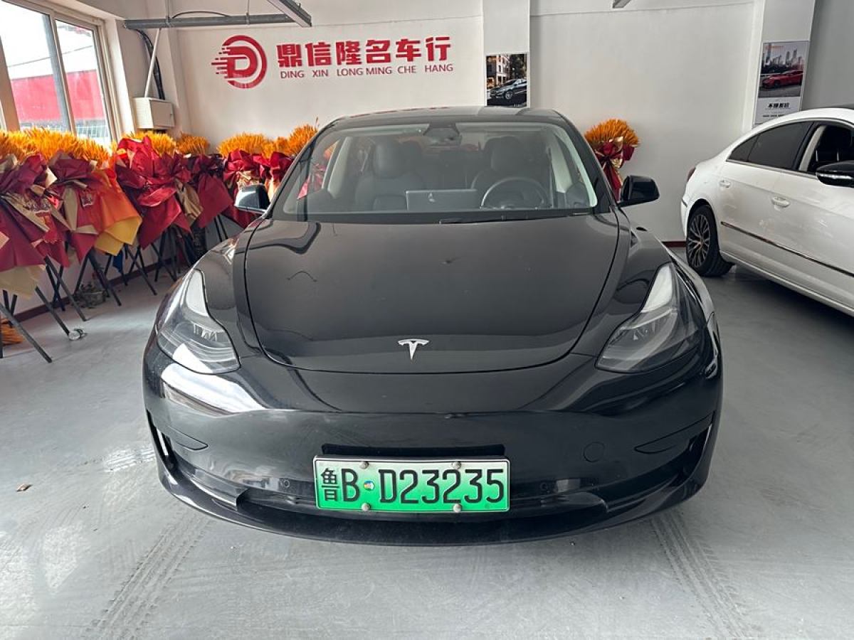 特斯拉 Model 3  2021款 改款 標(biāo)準(zhǔn)續(xù)航后驅(qū)升級版圖片