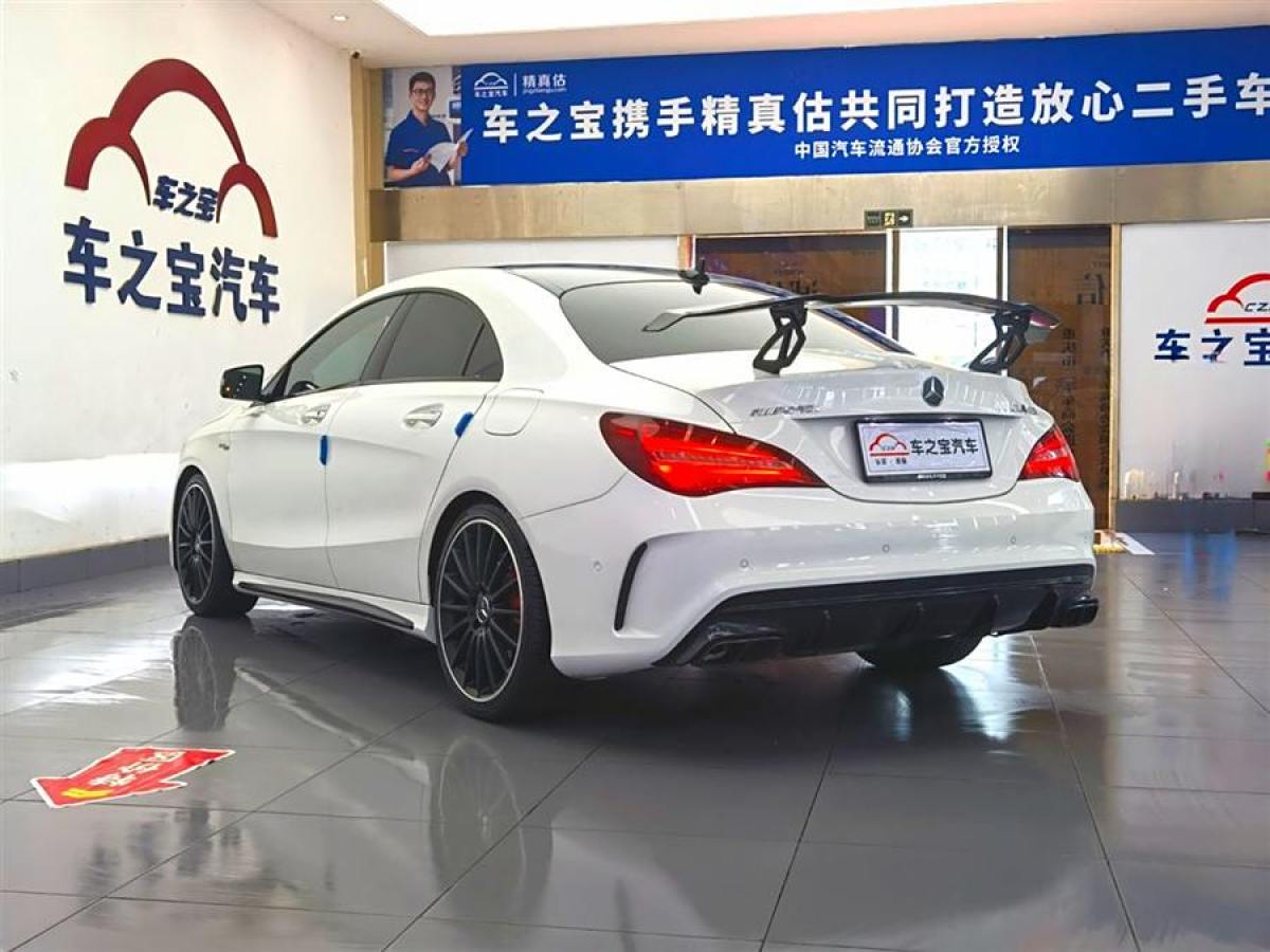 奔馳 奔馳CLA級(jí)AMG  2017款 改款 AMG CLA 45 4MATIC圖片