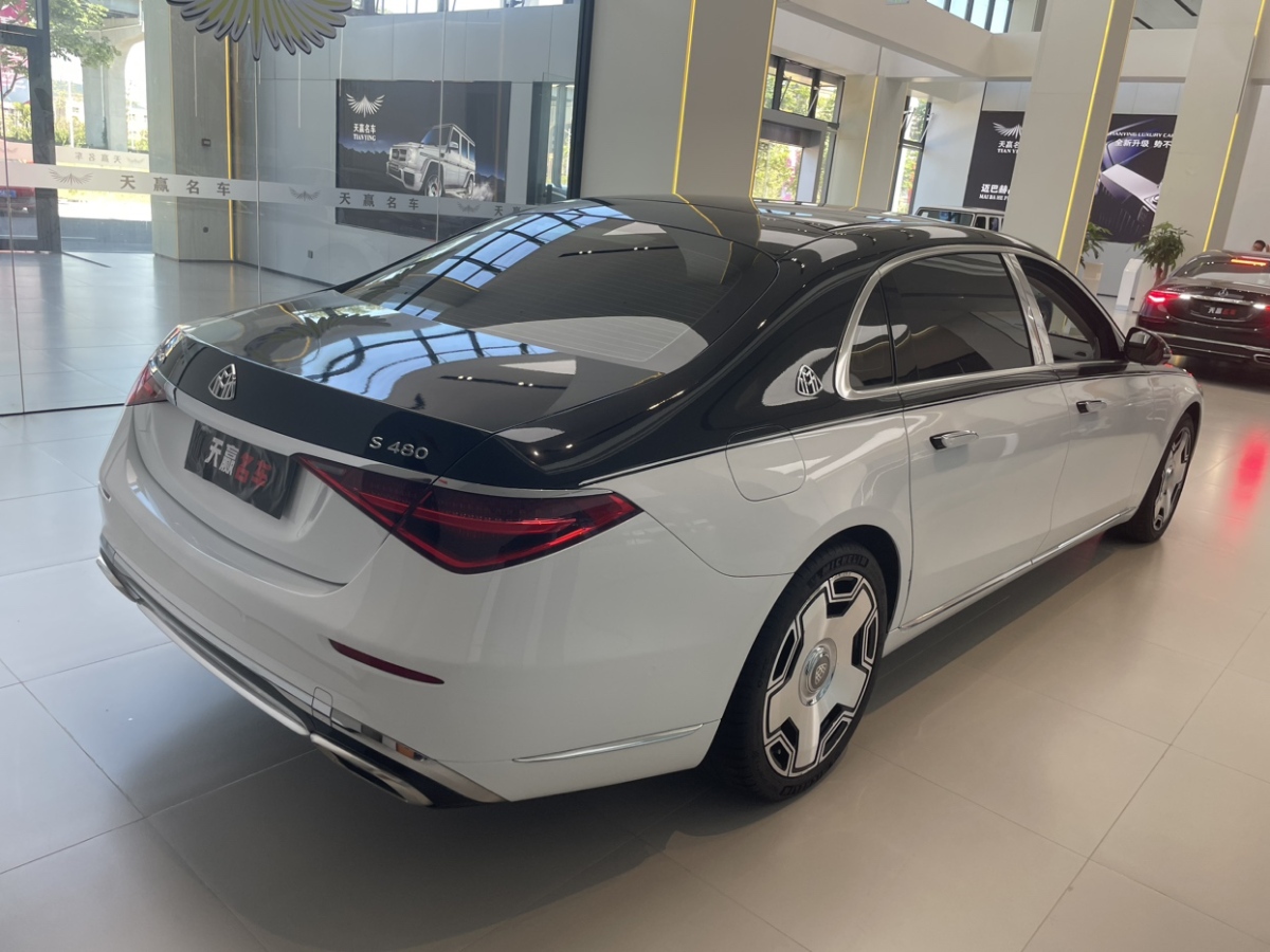 2021年08月奔馳 邁巴赫S級  2021款 S 480 4MATIC