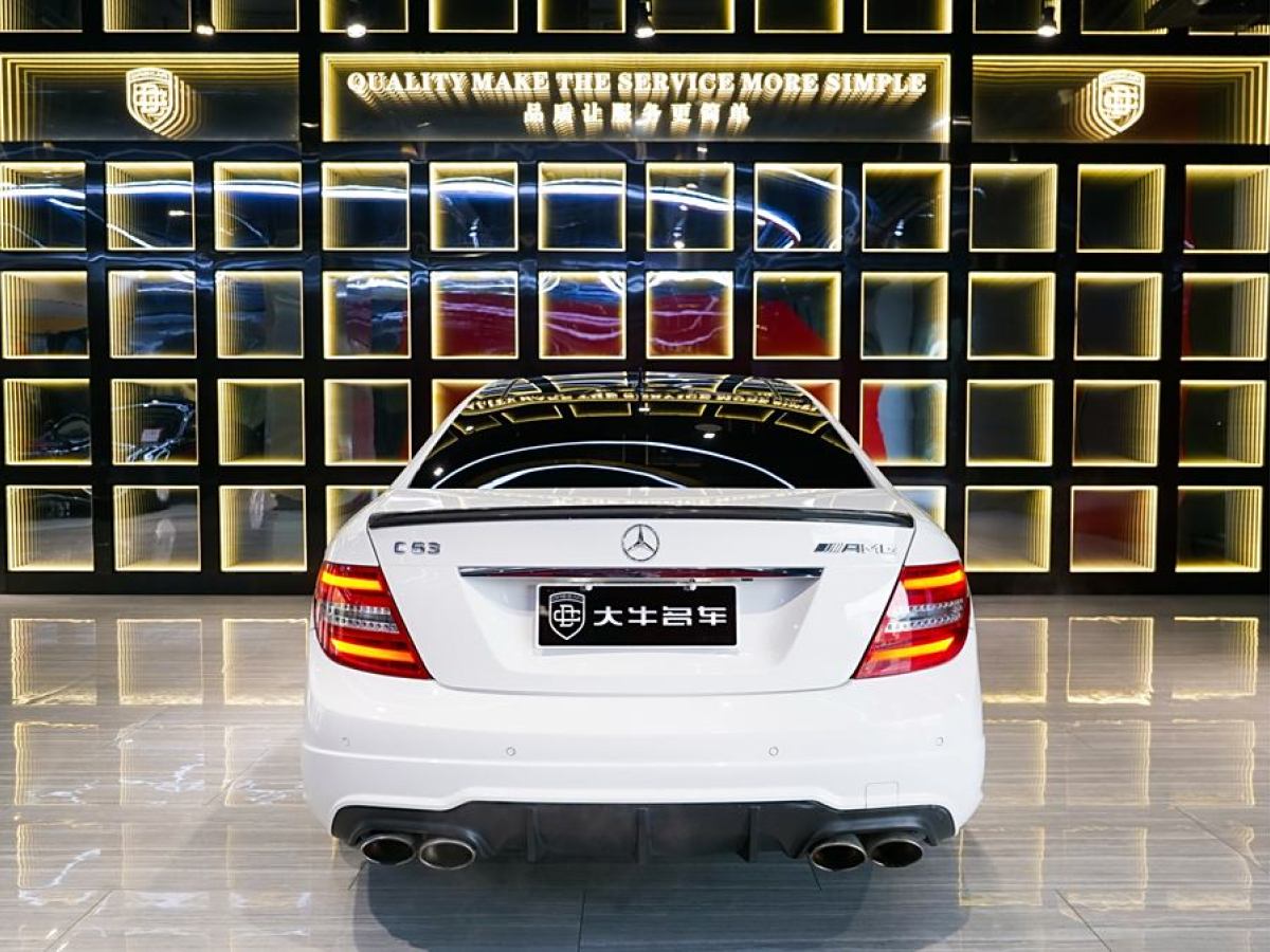 奔馳 奔馳C級AMG  2012款 AMG C 63 Coupe 高性能版圖片