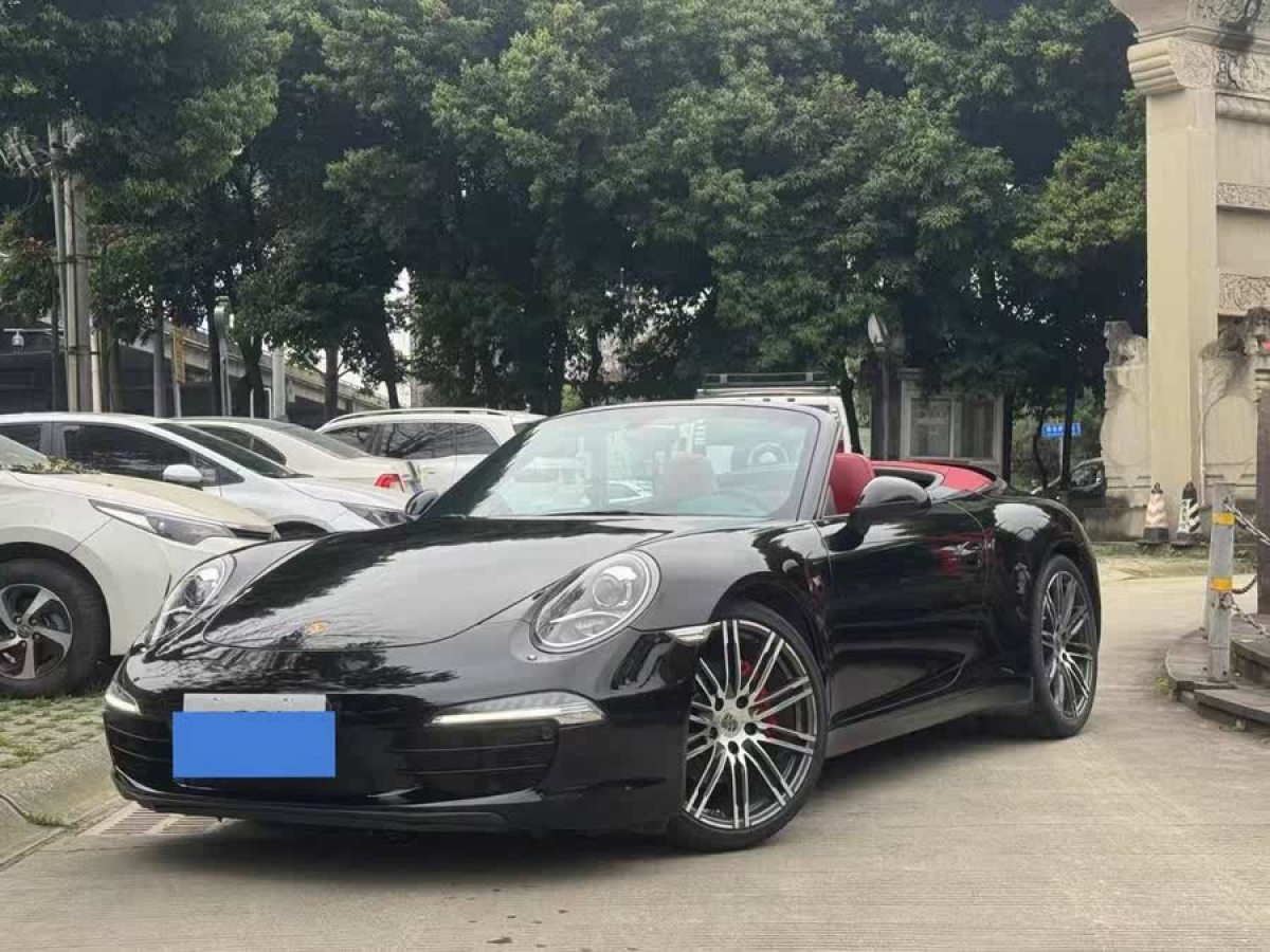 2014年12月保時(shí)捷 911  2015款 Carrera Cabriolet 3.4L Style Edition