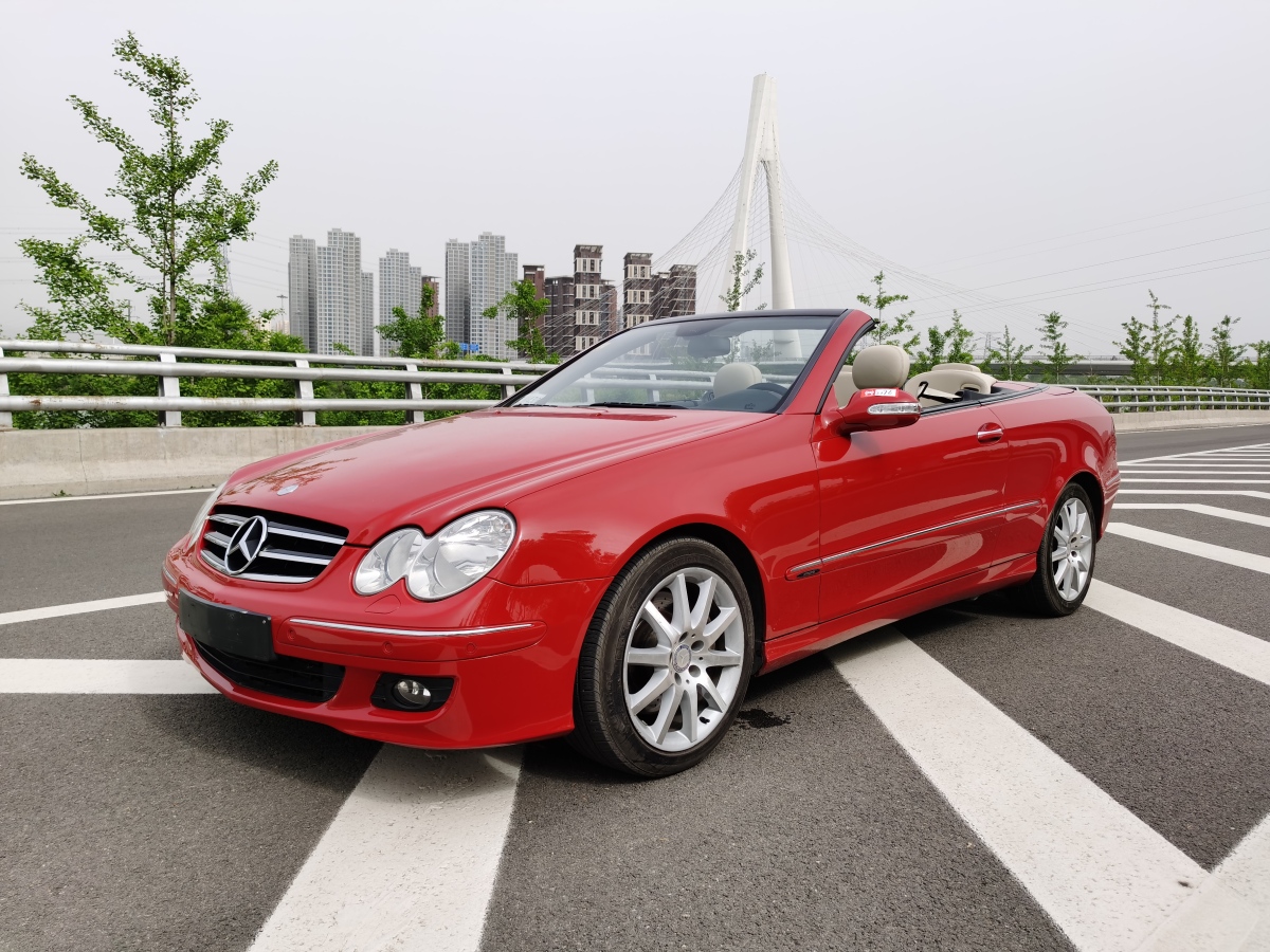 車】2008年6月_二手奔馳 奔馳clk級 2006款 clk 200k 敞篷跑車_價格