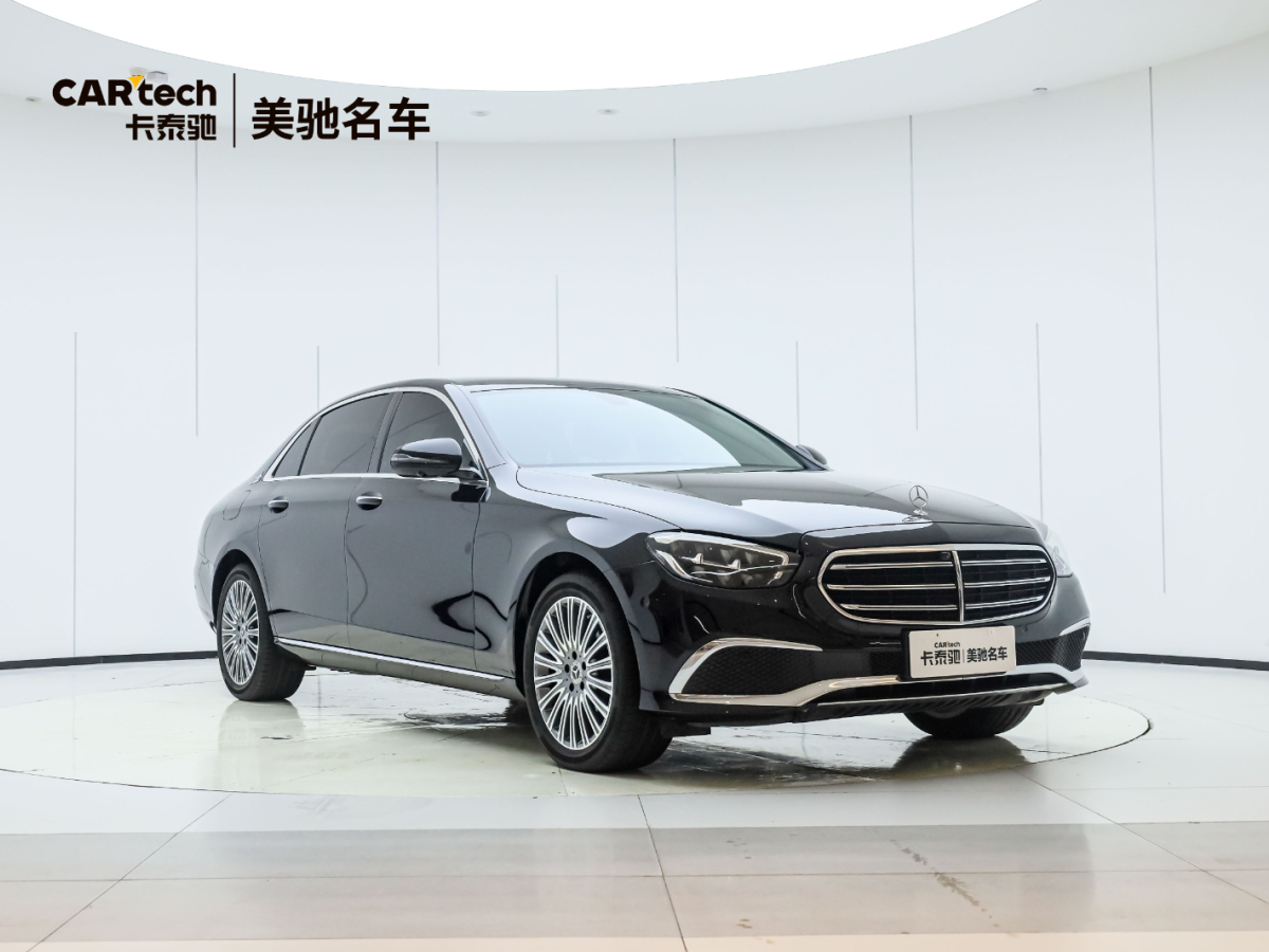 奔馳 奔馳E級  2021款 改款 E 300 L 時尚型圖片