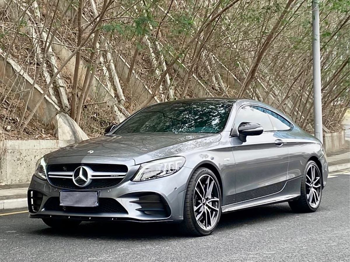 2022年3月奔馳 奔馳C級AMG  2019款 AMG C 43 4MATIC 轎跑車