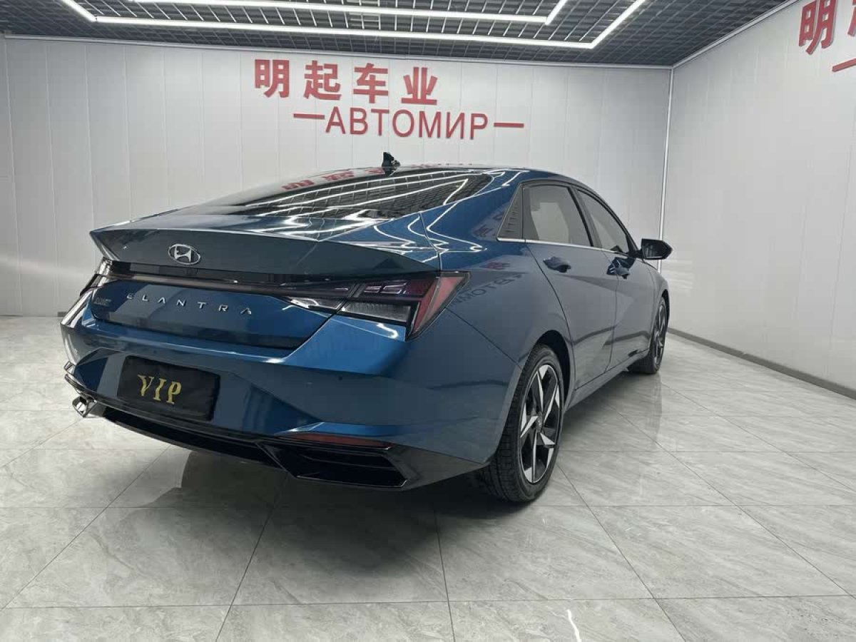 現(xiàn)代 伊蘭特  2021款 1.5L LUX尊貴版圖片