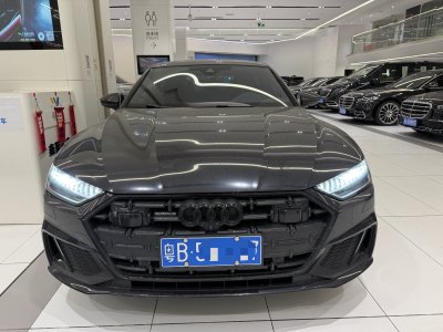 2024年1月 奧迪 奧迪A7L 45 TFSI quattro S-line 黑武士版圖片