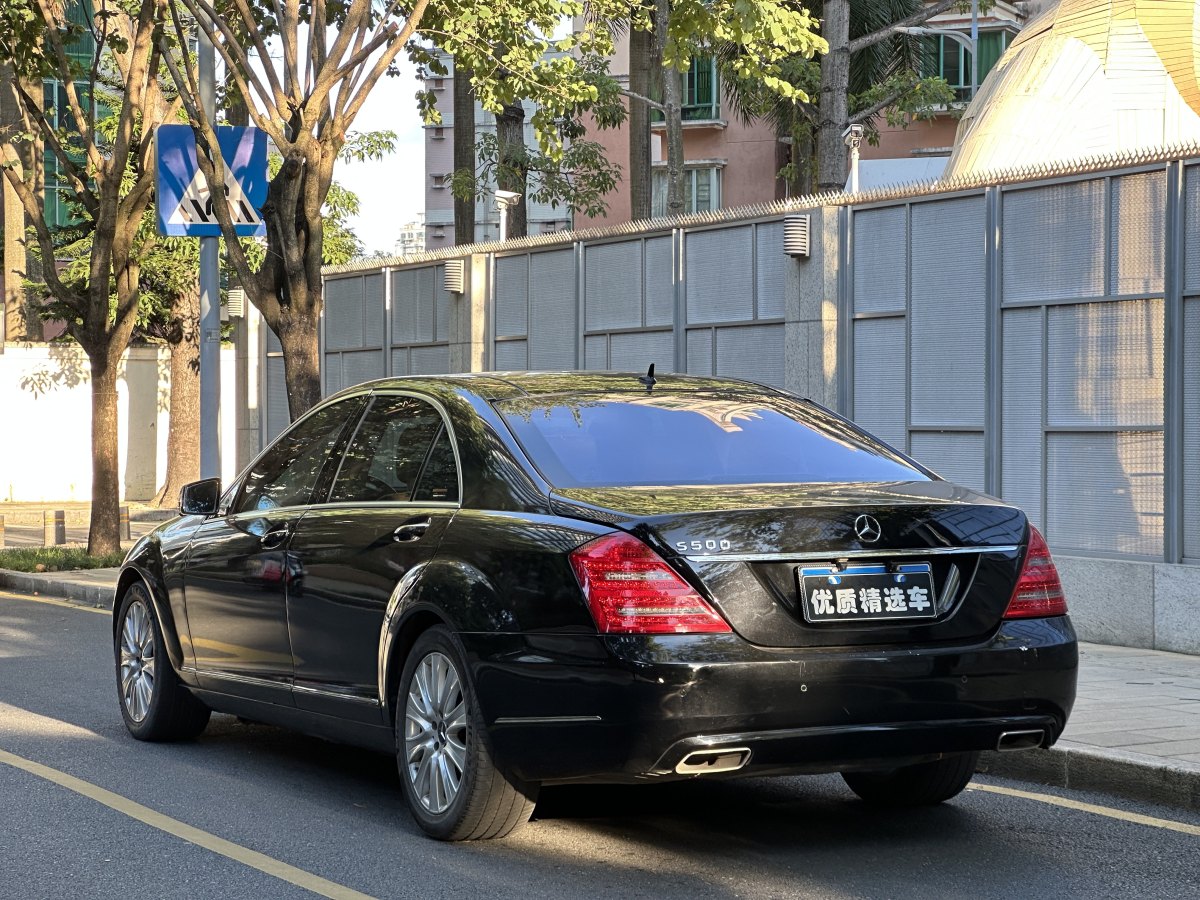 2007年12月奔馳 奔馳S級  2008款 S 500 L