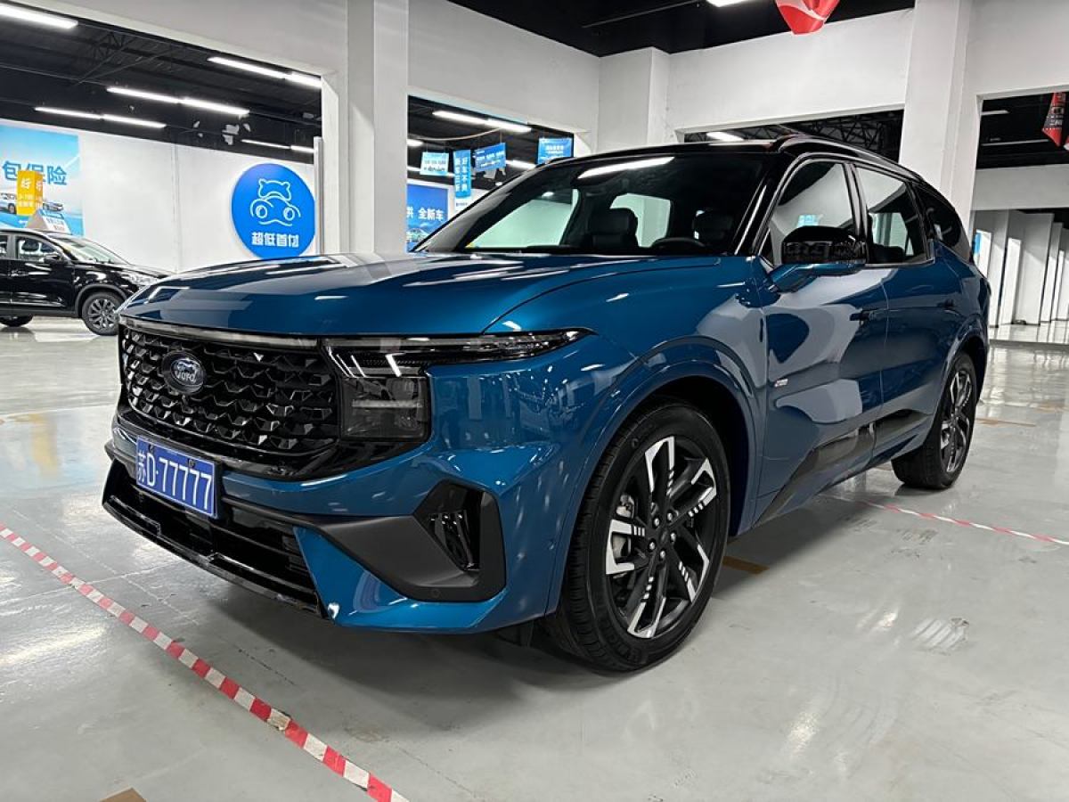 2023年5月福特 銳界  2023款 銳界L 2.0T EcoBoost E-混動四驅(qū)七座 STLine