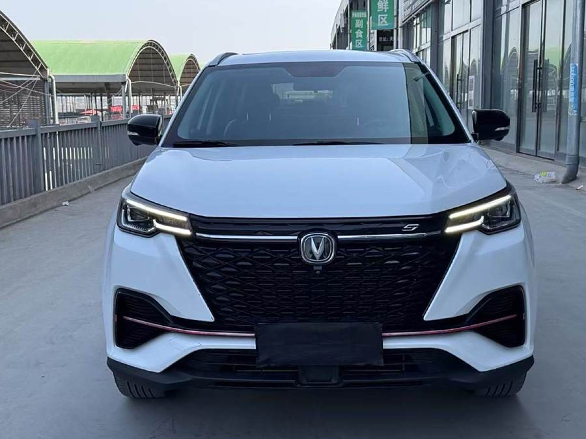 2021年2月長(zhǎng)安 CS55 PLUS  2022款 藍(lán)鯨版 1.5T DCT尊貴型