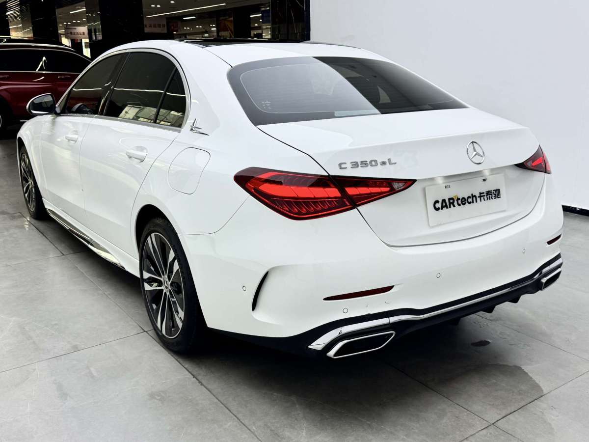 奔馳 奔馳C級新能源  2023款 改款 C 350 eL圖片