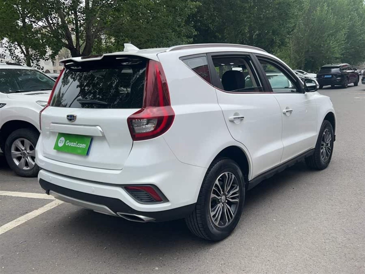 吉利 遠(yuǎn)景X6  2019款  1.8L 手動(dòng)4G互聯(lián)豪華型 國V圖片