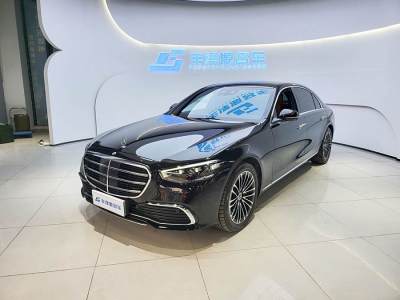 2023年9月 奔馳 奔馳S級新能源(進口) 改款 S 450 e L 插電式混合動力轎車圖片