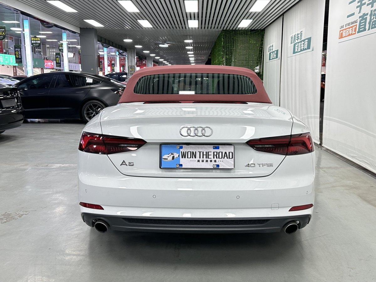 2020年5月奧迪 奧迪A5  2019款 Cabriolet 40 TFSI 時尚型