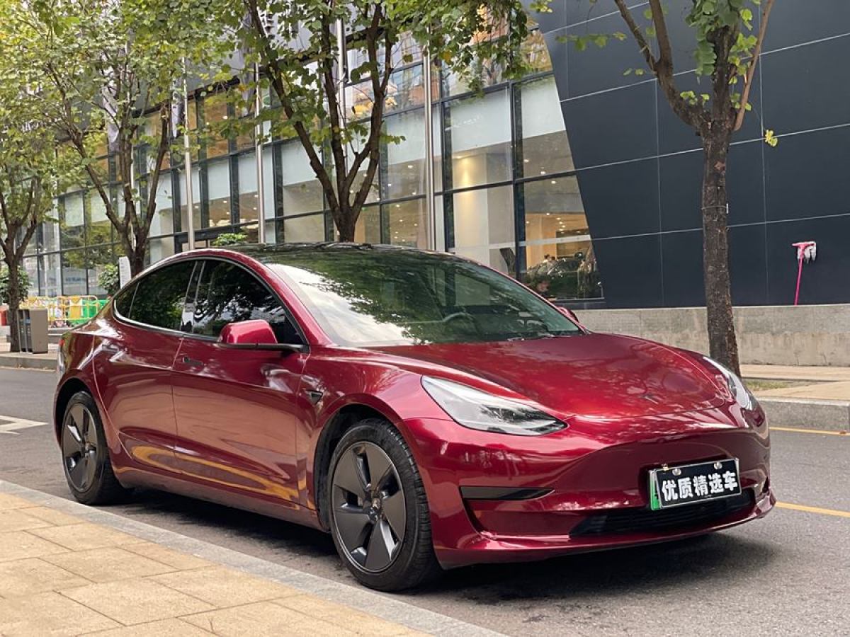 特斯拉 Model 3  2021款 改款 標(biāo)準(zhǔn)續(xù)航后驅(qū)升級(jí)版圖片