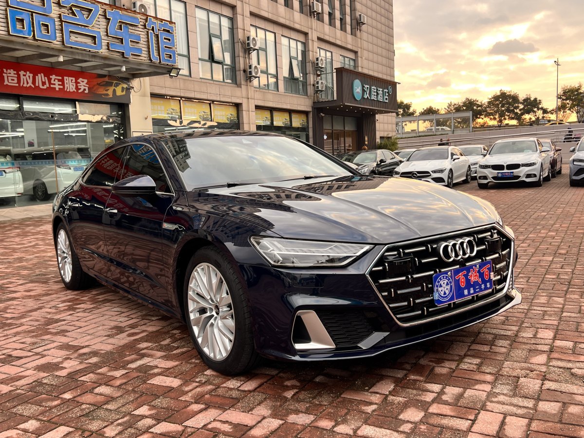 奧迪 奧迪A7L  2024款 45TFSI S-line 筑夢型 流晶套裝圖片