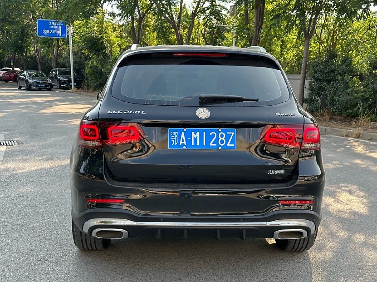 2023年2月奔馳 奔馳GLC  2022款 改款 GLC 260 L 4MATIC 豪華型