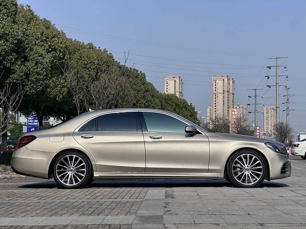 奔馳 奔馳S級  2019款 S 450 L 4MATIC 臻藏版圖片