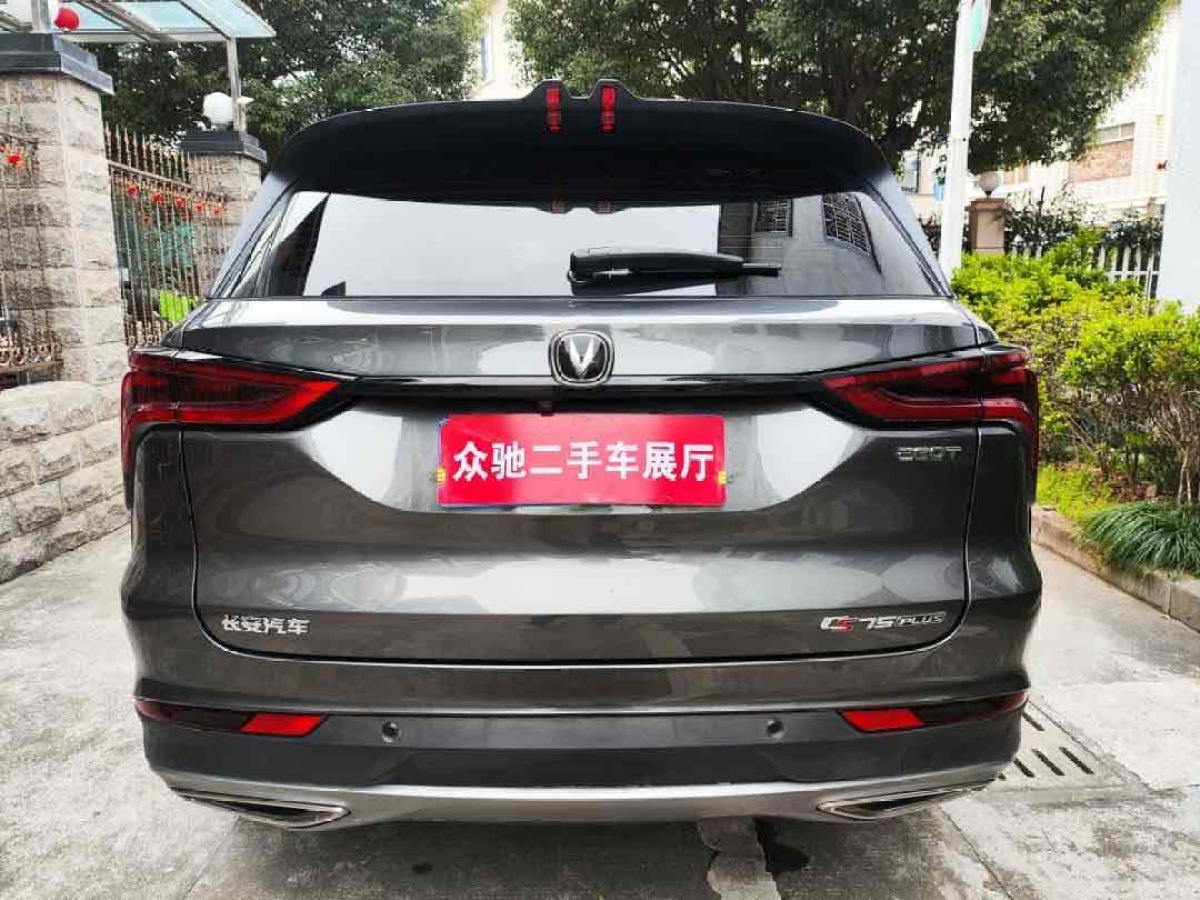 2021年8月長(zhǎng)安 CS75  2021款 榮耀百萬(wàn)版 280T DCT豪華型