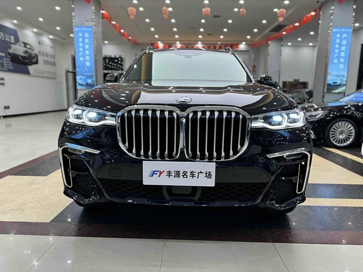 寶馬 寶馬X7  2021款 xDrive40i 個(gè)性化定制限量版 M運(yùn)動(dòng)套裝圖片