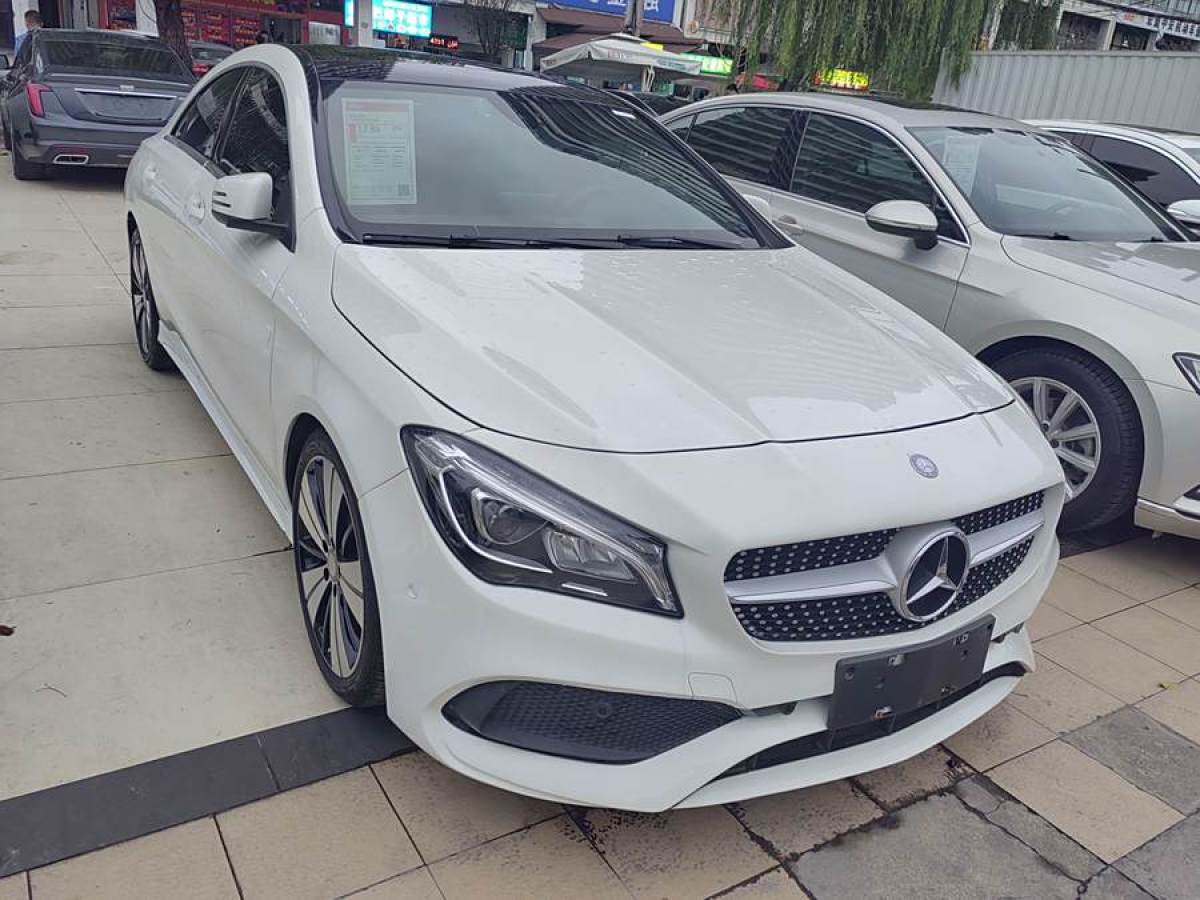 2017年10月奔馳 奔馳CLA級  2018款 CLA 220 4MATIC