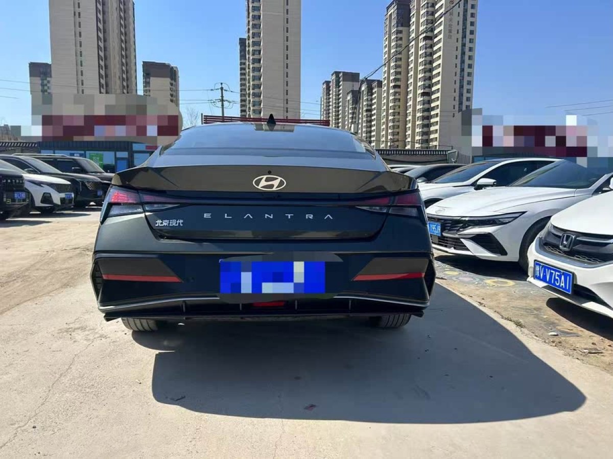 現(xiàn)代 伊蘭特  2023款 1.5L CVT GLX精英版圖片