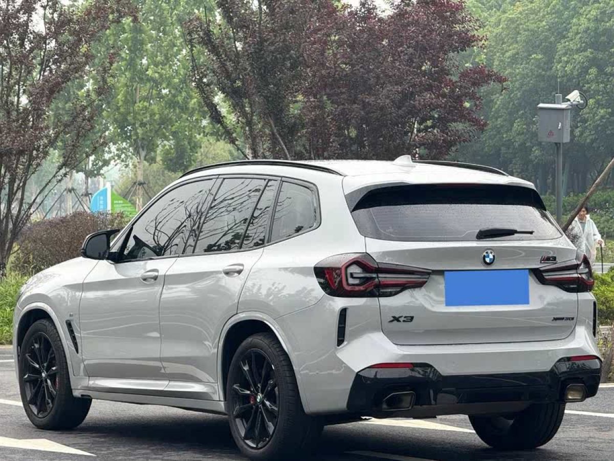 寶馬 寶馬X3  2022款 改款 xDrive30i 領(lǐng)先型 M曜夜套裝圖片