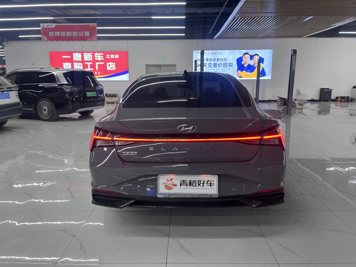 現(xiàn)代 伊蘭特  2022款 1.5L CVT LUX尊貴版圖片