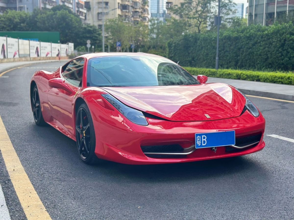 2011年11月法拉利 458  2011款 4.5L Italia