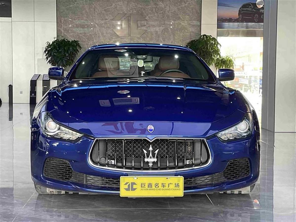 瑪莎拉蒂 Ghibli  2014款 3.0T 標(biāo)準(zhǔn)版圖片