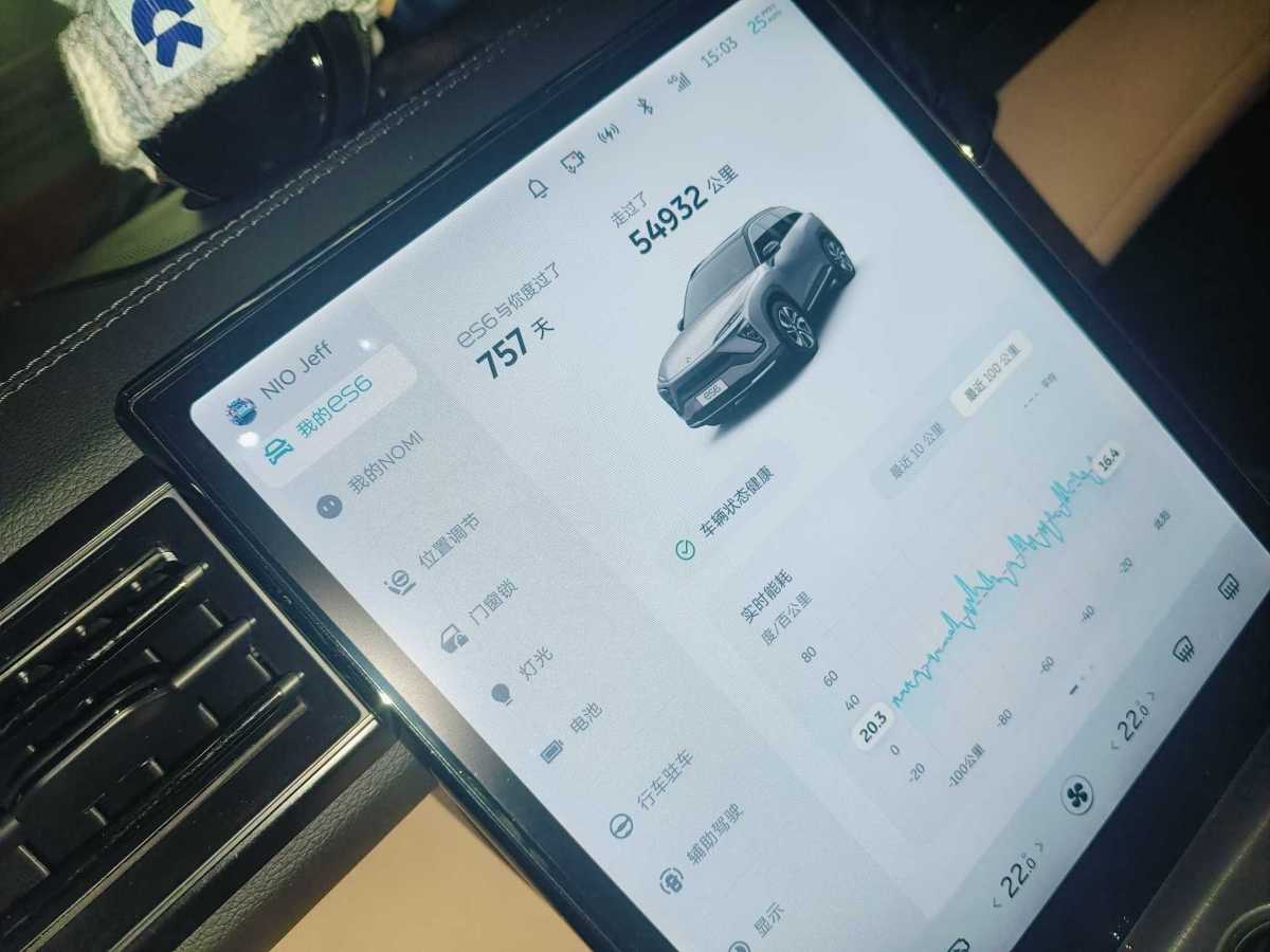 蔚來 ES6  2022款 75kWh 運動版圖片