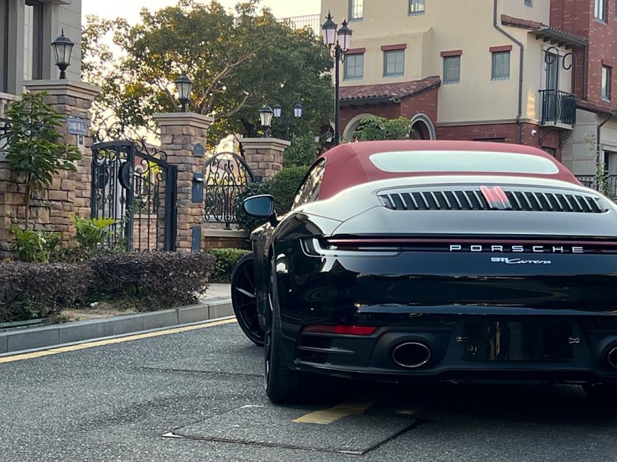 保時(shí)捷 911  2022款 Carrera Cabriolet 3.0T圖片