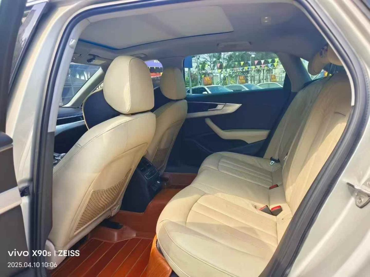 奧迪 奧迪A4L  2017款 A4L 40TFSI 時(shí)尚型圖片