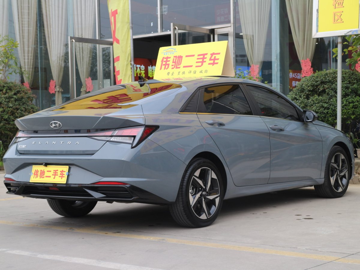 2022年9月現(xiàn)代 伊蘭特  2022款 1.5L CVT GLX精英版