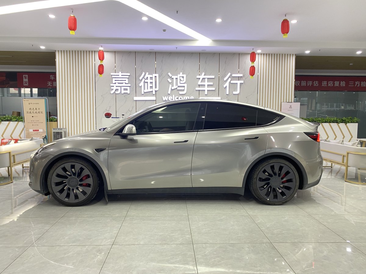 特斯拉 Model Y  2021款 改款 Performance高性能全輪驅(qū)動(dòng)版圖片