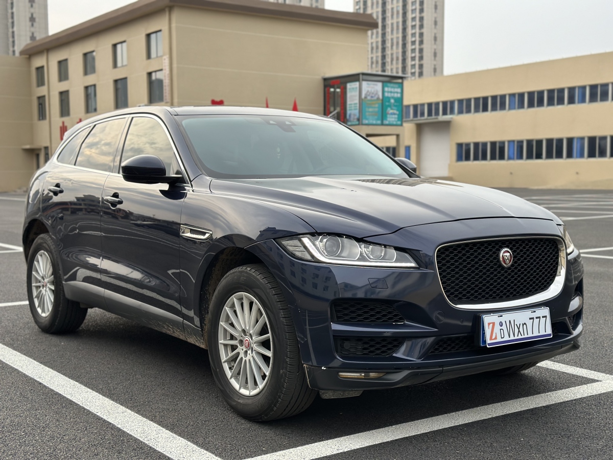 2019年1月捷豹 F-PACE  2019款 2.0T 四驅(qū)都市尊享版