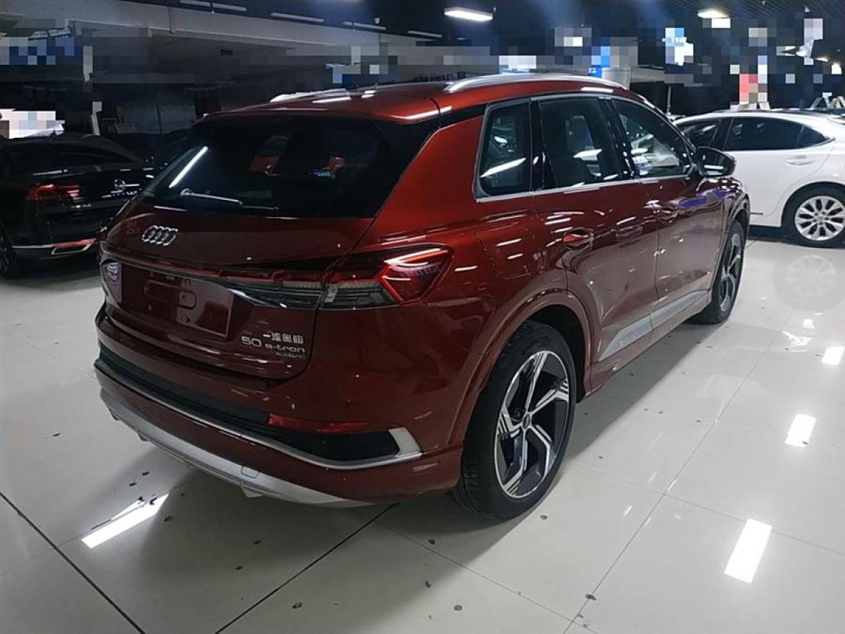 2022年10月奧迪 奧迪Q4 e-tron  2022款 50 e-tron quattro 創(chuàng)境版