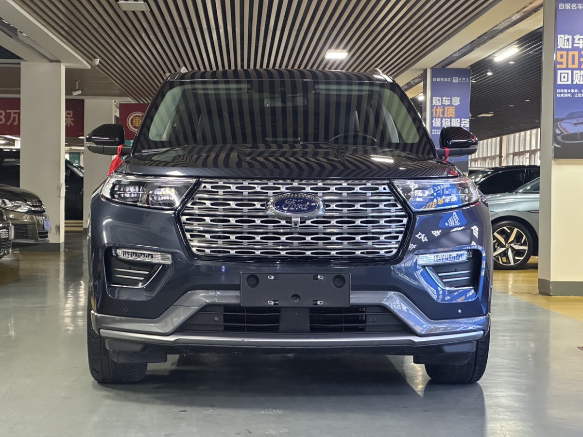 福特 探險(xiǎn)者  2020款 EcoBoost 285 四驅(qū)鈦金版 7座圖片