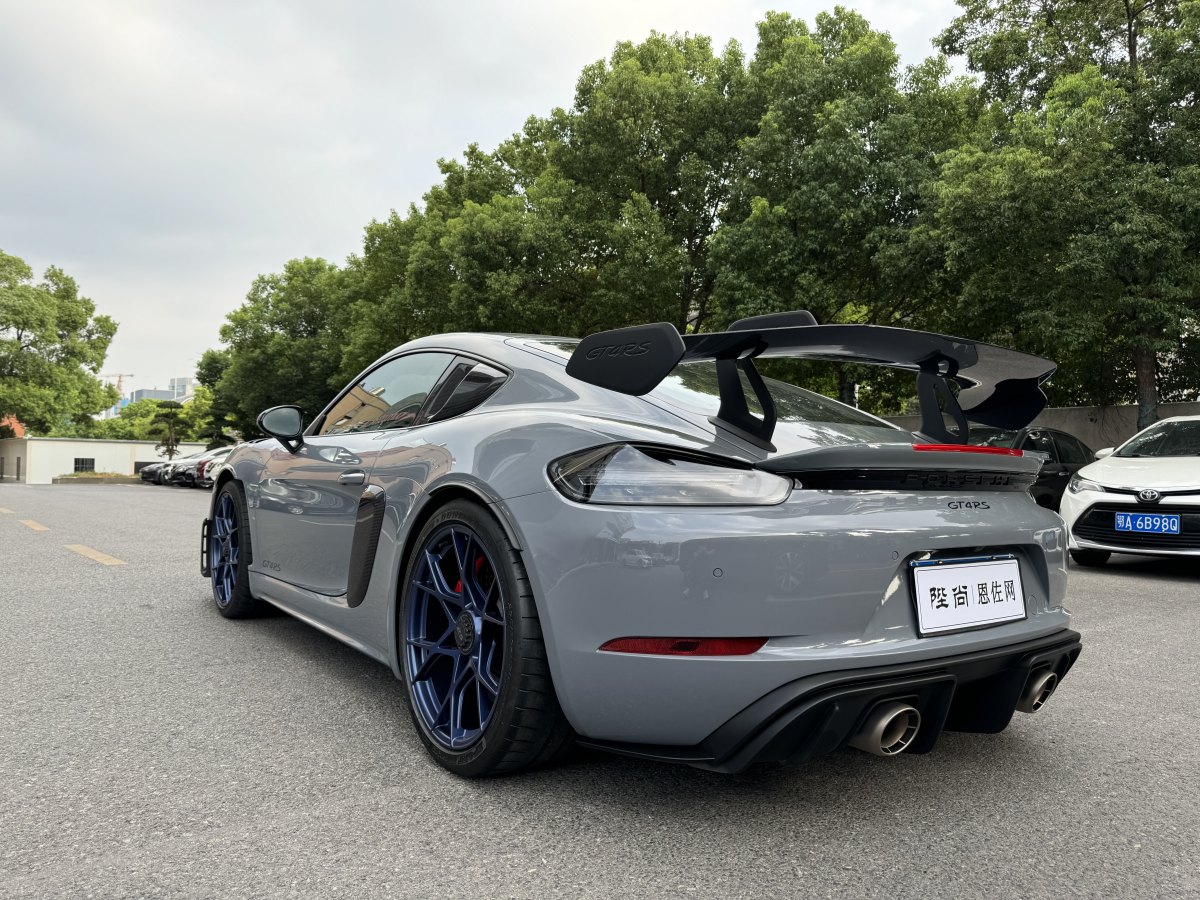 2023年3月保時(shí)捷 718  2022款 Cayman GT4 RS 4.0L