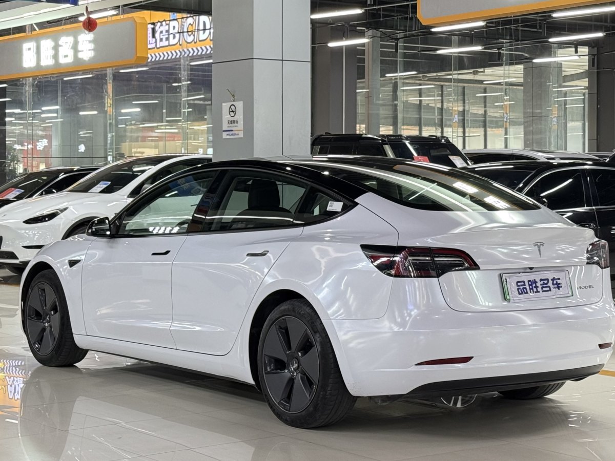 特斯拉 Model 3  2021款 標準續(xù)航后驅(qū)升級版 3D6圖片