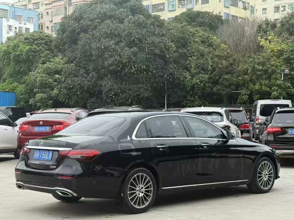 奔馳 奔馳E級  2022款 E 300 L 豪華型圖片
