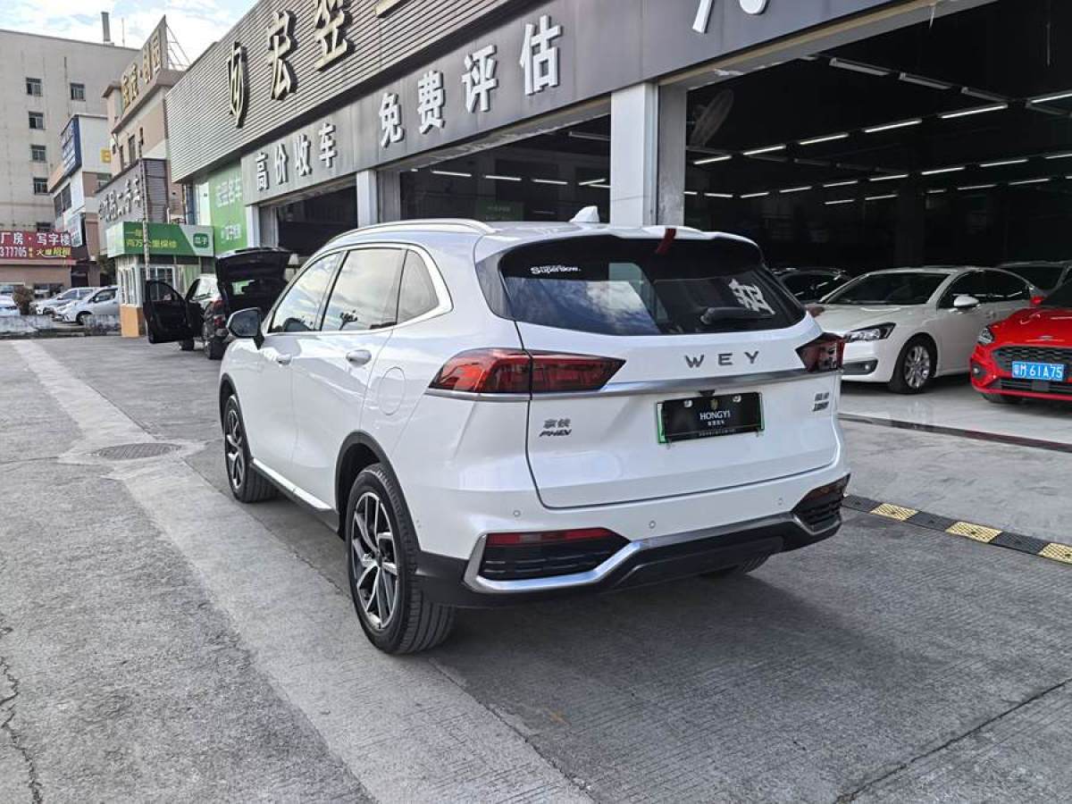 2022年8月WEY 拿鐵DHT-PHEV  2022款 1.5T 四驅(qū)超大杯